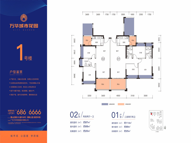 B体育·(sports)官方网站霞山万华城市花园户型一览 价格为约12001元㎡(图1)